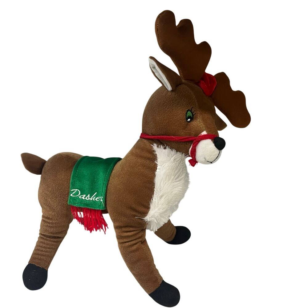 Vintage 1986 Dakin "Dasher" The Reindeer 12” Plush
